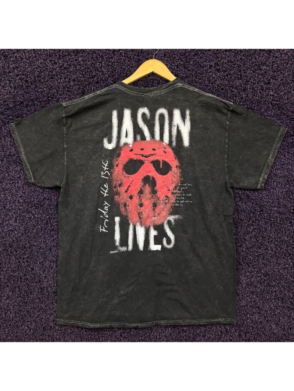 Friday The 13th X Bloody Disgusting Jason lives Horror Tshirt size XL